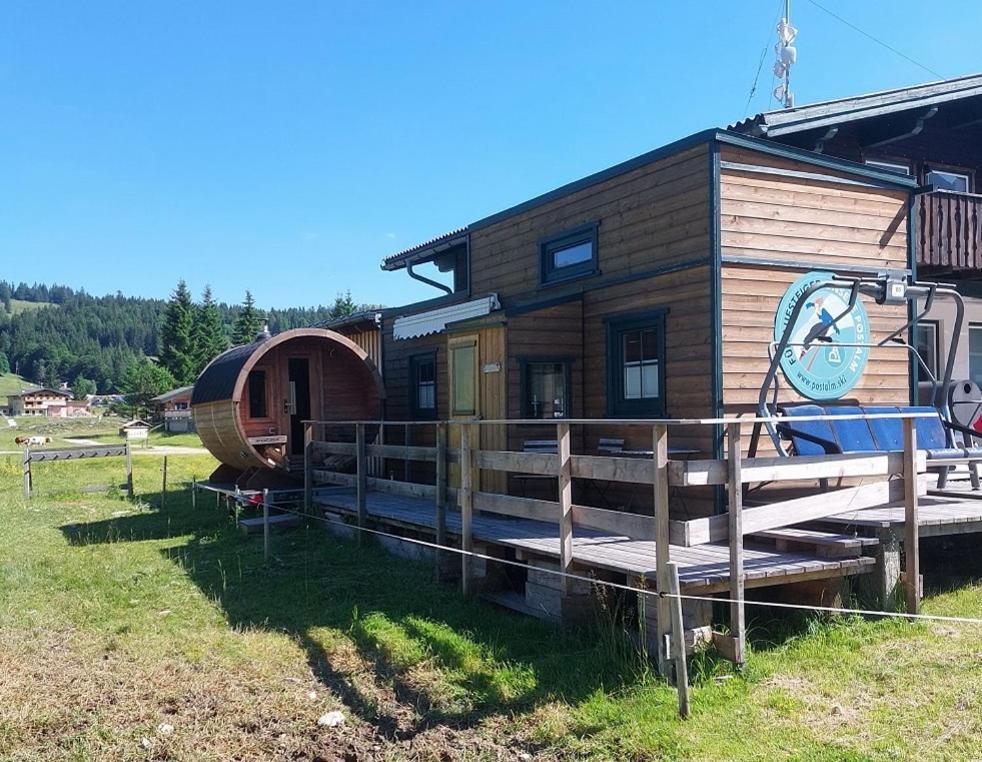 Tinyhouse Postalm Daire Abtenau Dış mekan fotoğraf